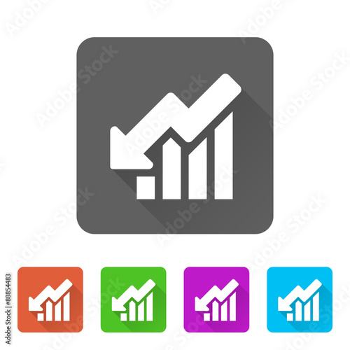 App Icon Long Shadow - 5 Colors