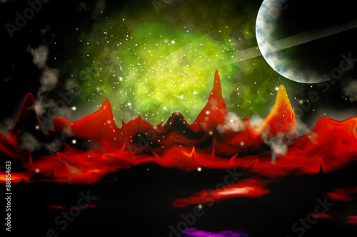 Fototapeta Naklejka Na Ścianę i Meble -  Outer space