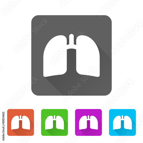 App Icon Long Shadow - 5 Colors