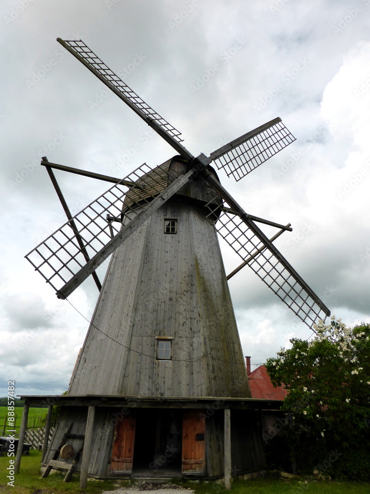 Bockwindmühle von Angla Bockwindmühle von Angla