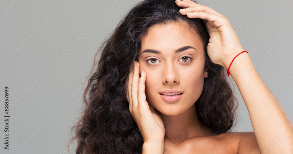 Beauty portrait of a pretty woman Beauty portrait of a pretty woman