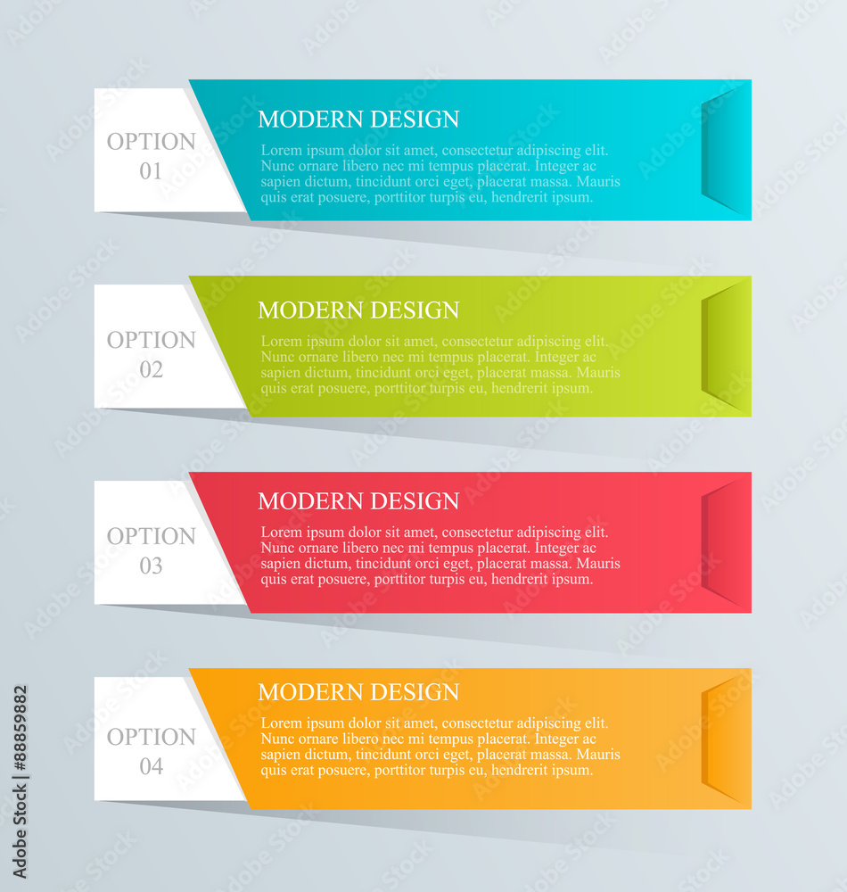 Infographics template for business, education, web design, banners, brochures, flyers. Vector illustration.
