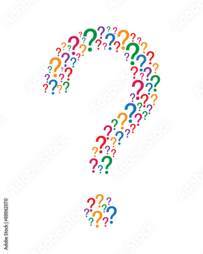 question mark design