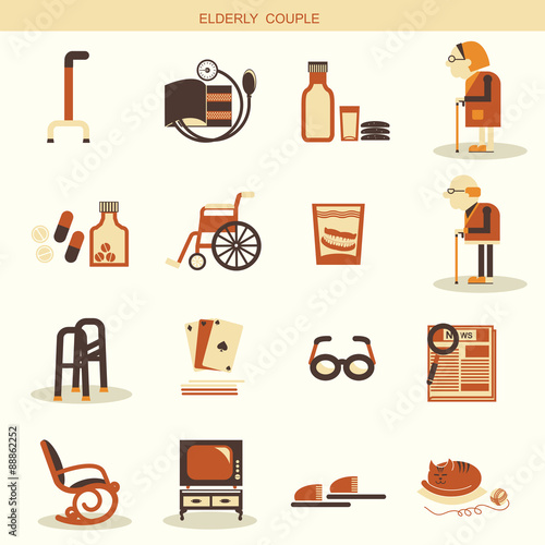 Special objects and equipments for pensioners life