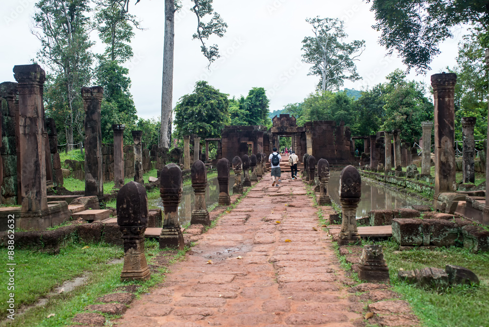 Ruins of a temple