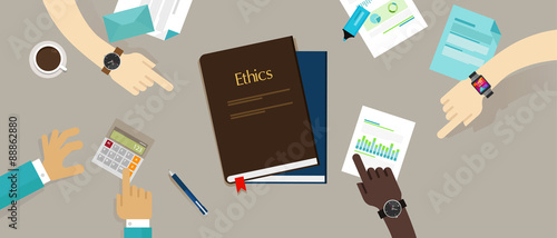 business ethic ethical company corporate concept