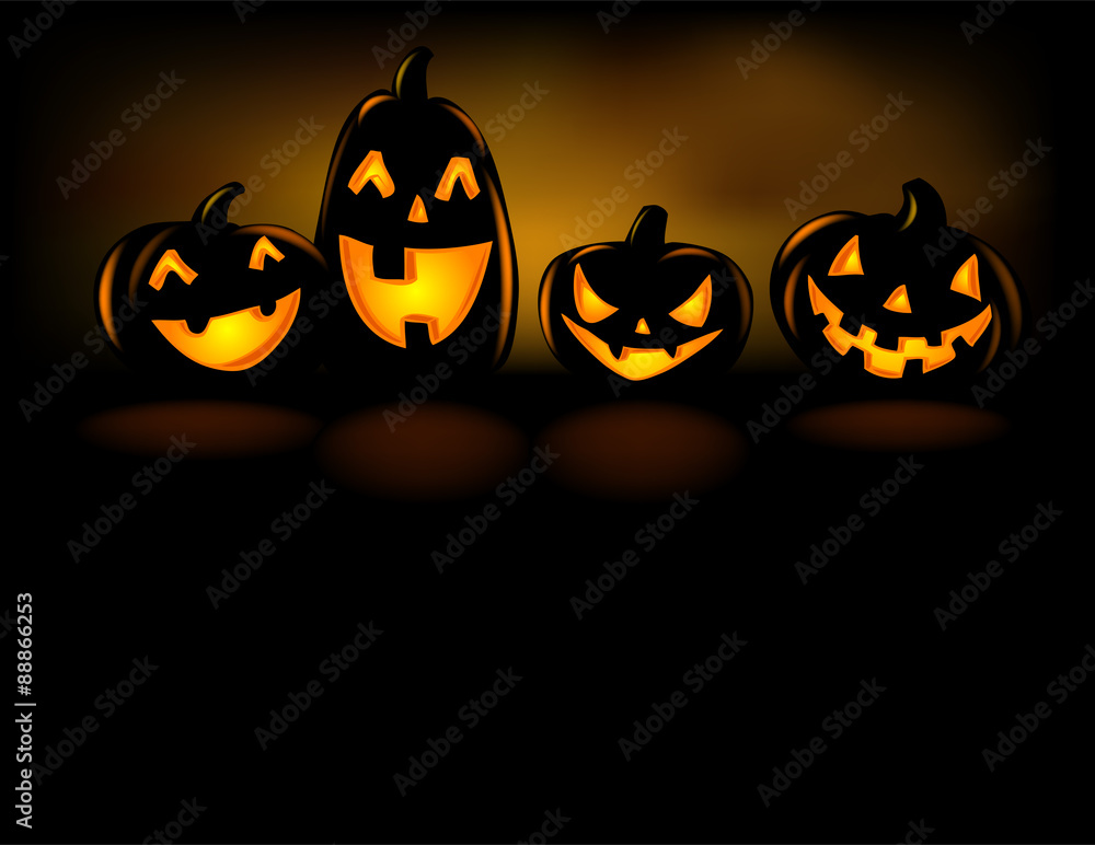 Laughing Halloween lanterns Laughing Halloween lanterns