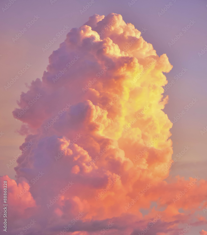Sunset sky clouds