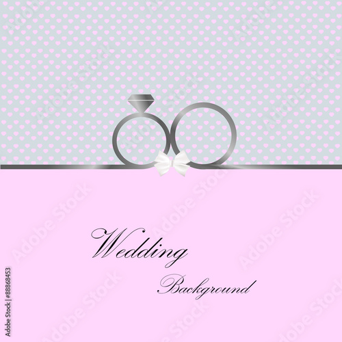 Vector wedding rings