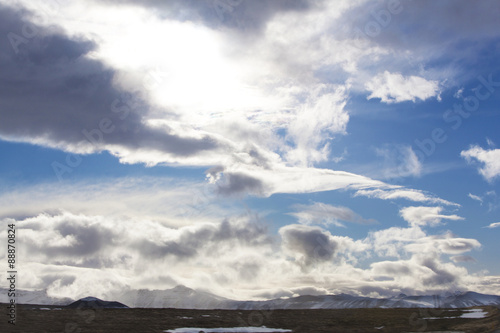 Cloudy sky over Iceland © BirgitKorber