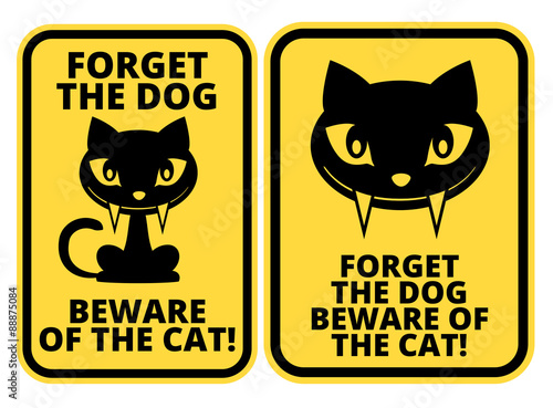 Cat sign
