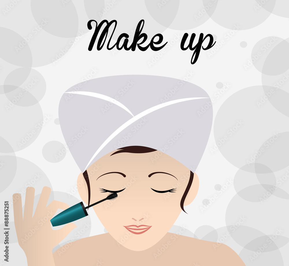 Fototapeta premium Make up design