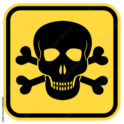 Danger skull