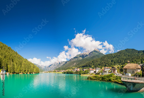 Lake of Auronzo, Italian Dolomiti
