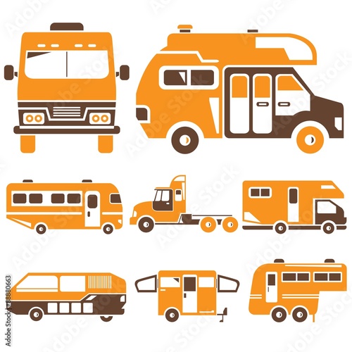 RV car icons