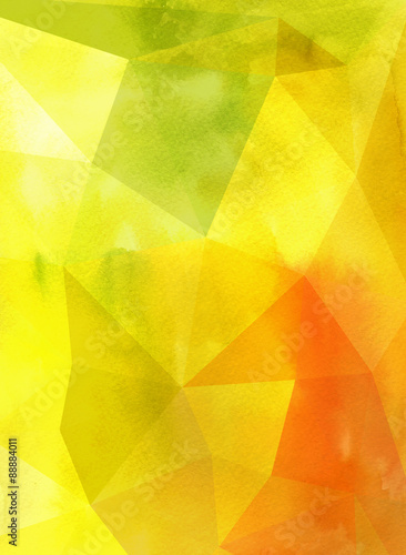 Abstract brightr background texture with green and golden yellow colors