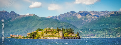 Quadro su tela Isola Bella, Stresa, Lago Maggiore