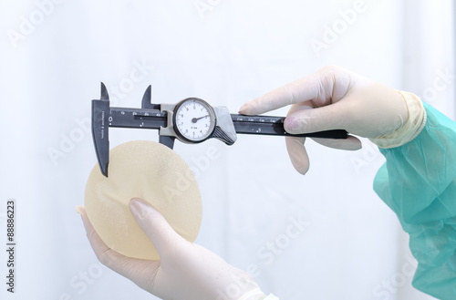 Obraz na płótnie Silicone breast impalnts 