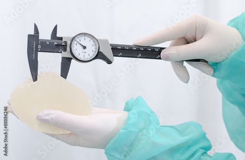 Obraz na płótnie Silicone breast impalnts 