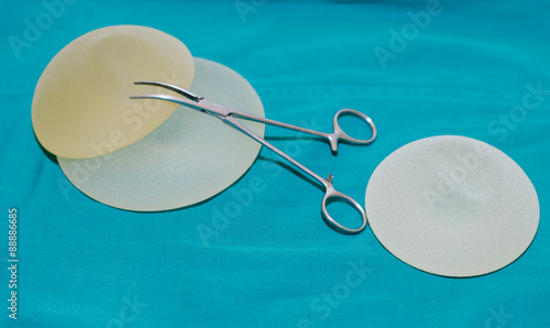 Obraz na płótnie Silicone breast impalnts 