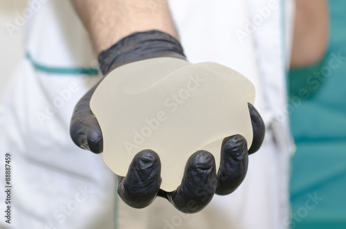 Obraz na płótnie Silicone breast impalnts 