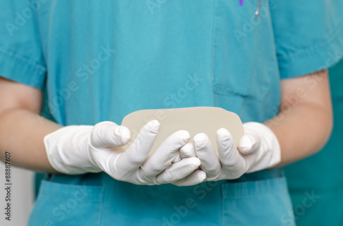 Obraz na płótnie Silicone breast impalnts 
