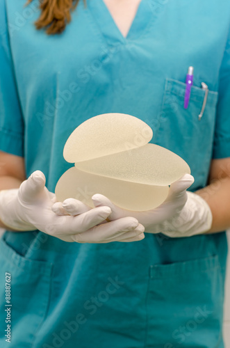 Obraz na płótnie Silicone breast impalnts 