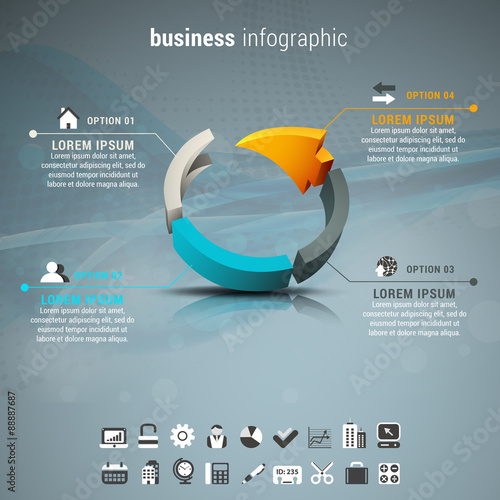 Business infographic