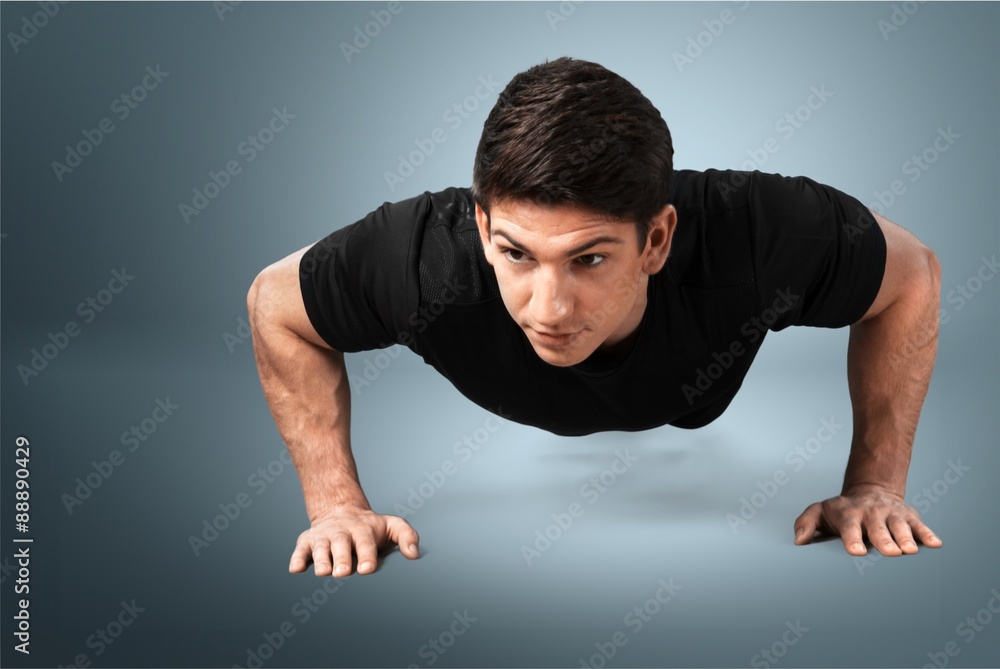 Exercising. Exercising.