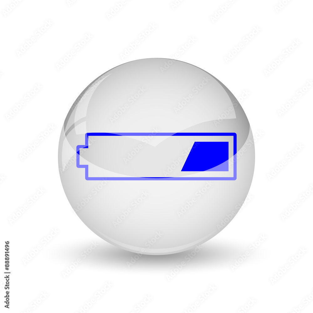 1 third charged battery icon 1 third charged battery icon