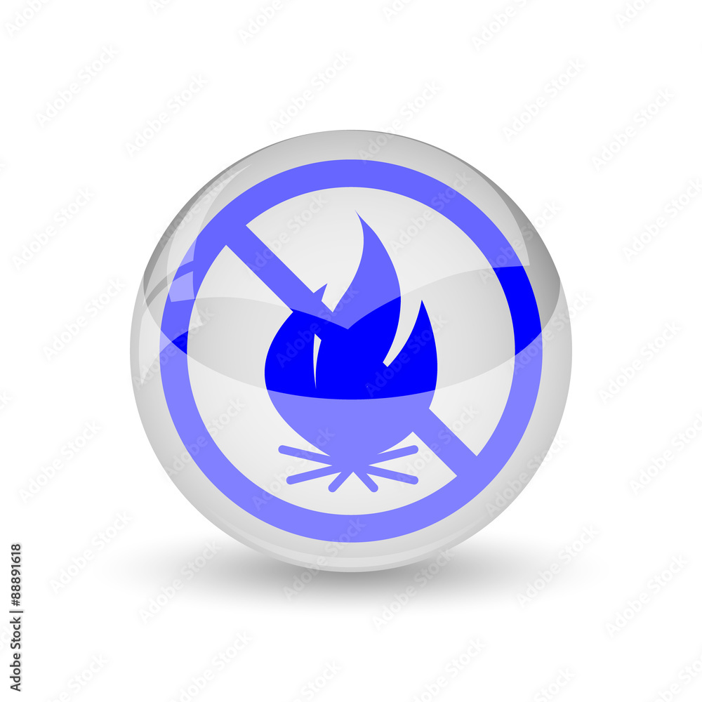 Fire forbidden icon Fire forbidden icon