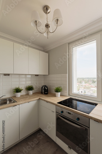 New design white kitchen