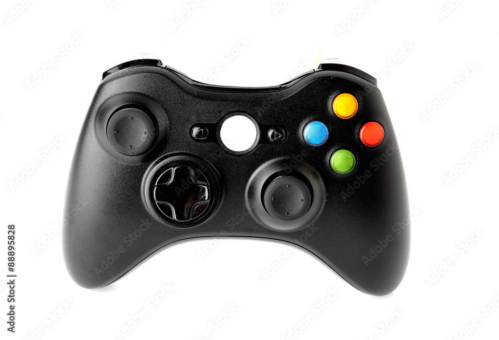 video game controller isolated on white background video game controller isolated on white background
