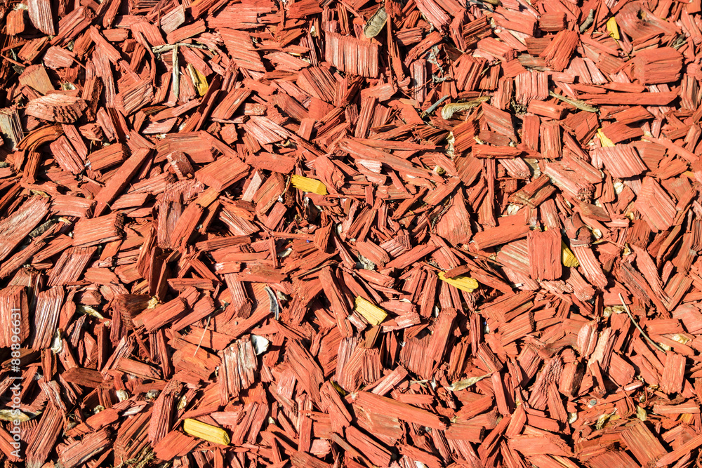 Roter Rindenmulch StockFoto Adobe Stock
