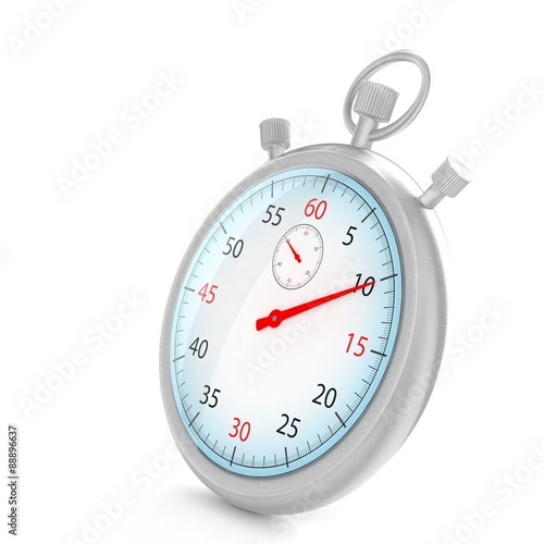 stopwatch 3d illustration