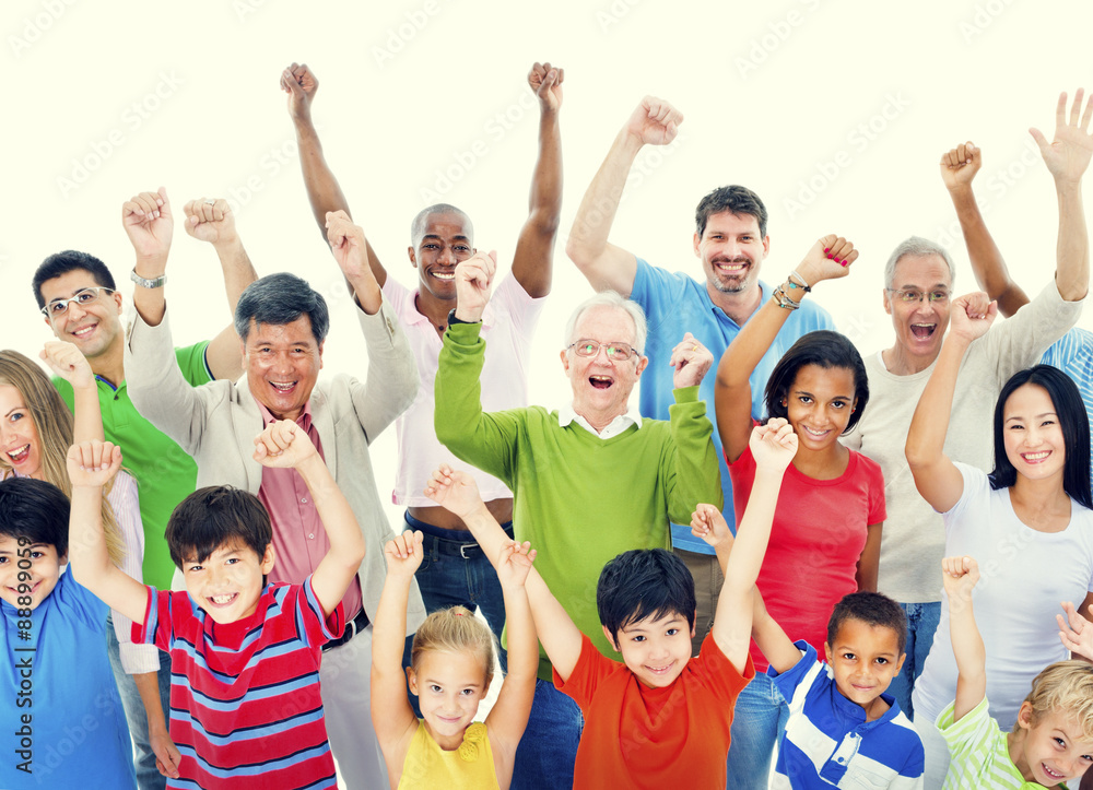 Group of People Community Celebration Happiness Concept Group of People Community Celebration Happiness Concept