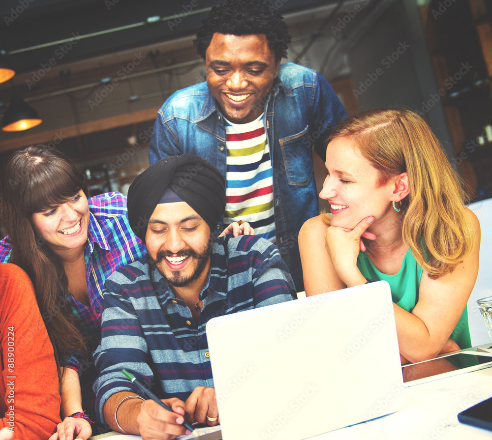 Diverse Architect People Group Working Concept Diverse Architect People Group Working Concept