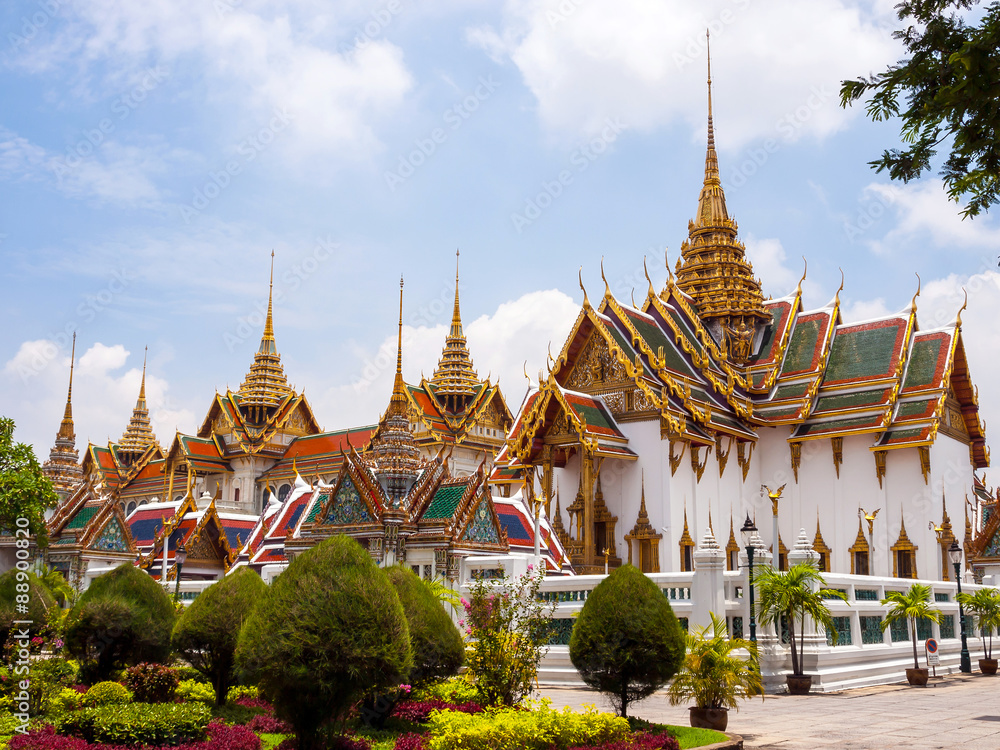 Naklejka premium Grand Palace in Bangkok, Thailand