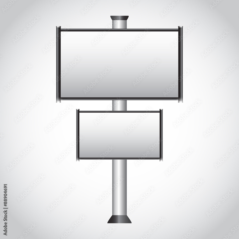 Metal billboard Metal billboard