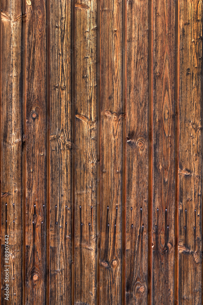 Braune vertikale Holztextur
