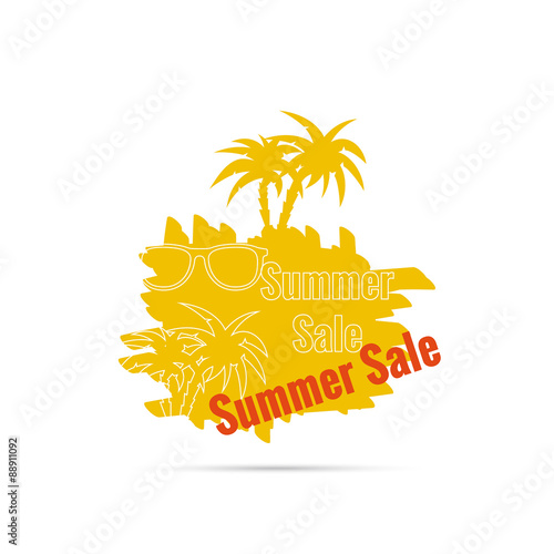 Summer sale design template