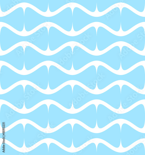 seamless geometric rounded shapes pattern © vartik