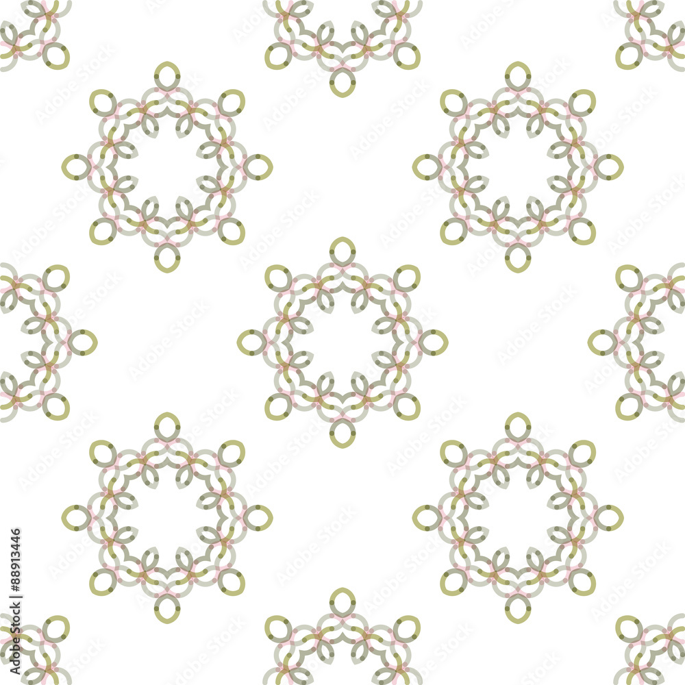 Seamless vector geometric abstract pattern. Creative round Seamless vector geometric abstract pattern. Creative round