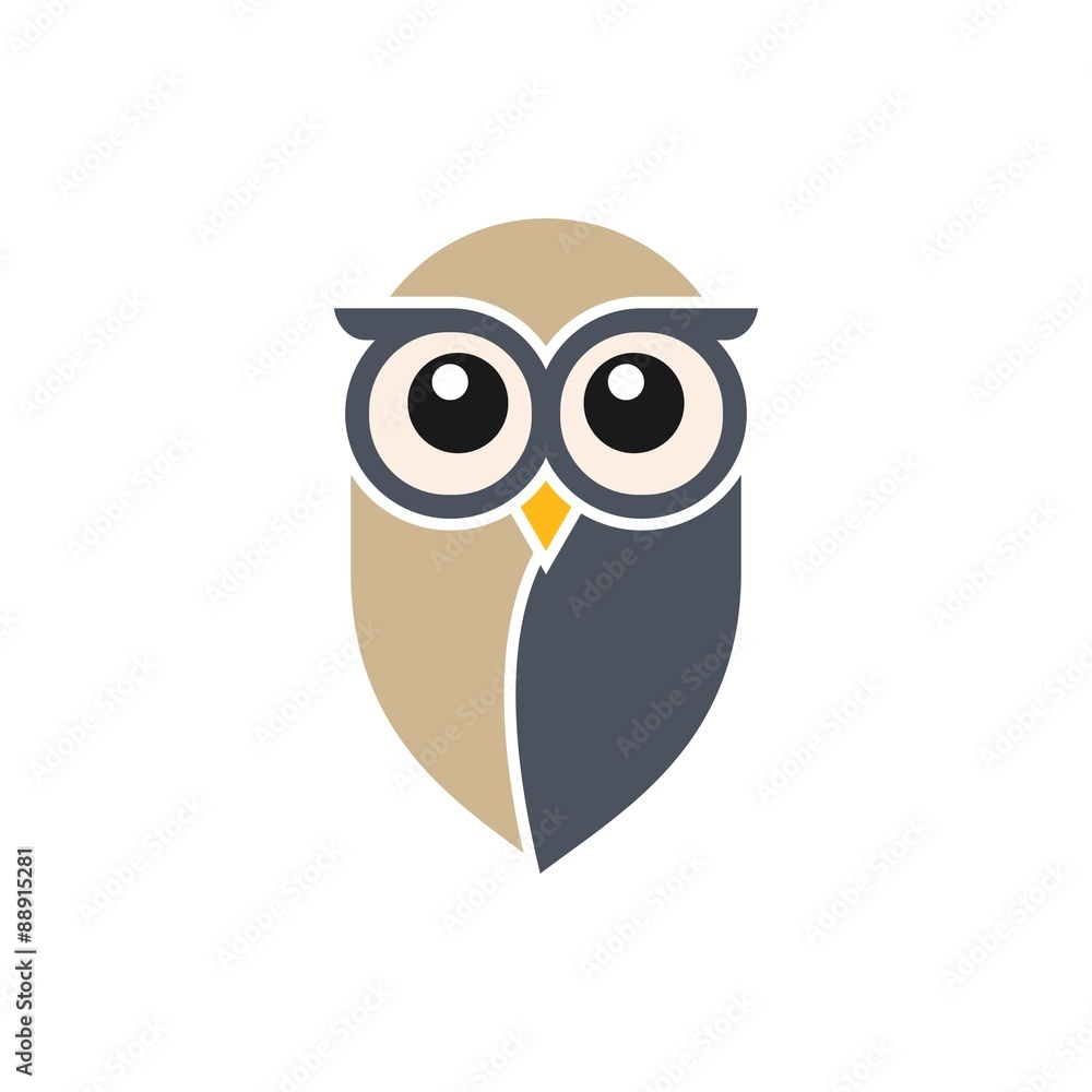 Fototapeta premium Owl Logo Template