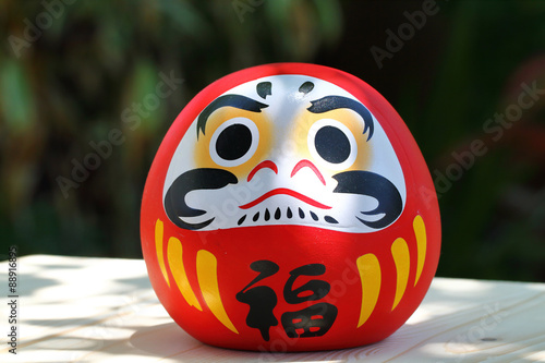 Daruma doll form japan 