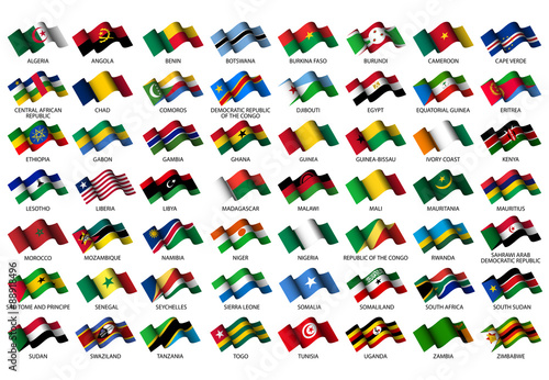 african flags