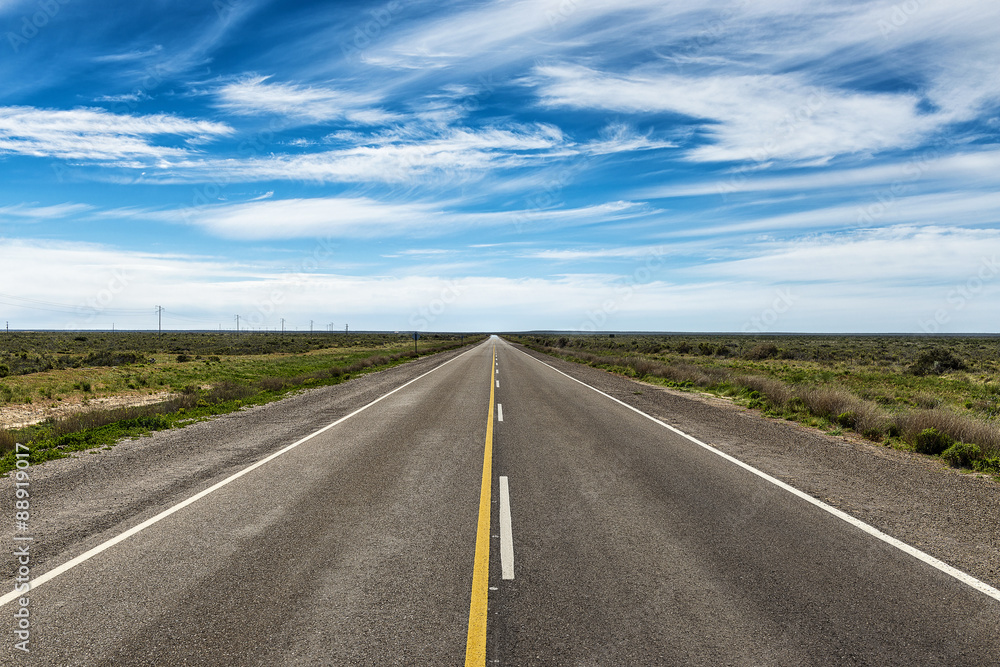 A Road in the Valdes Peninsula