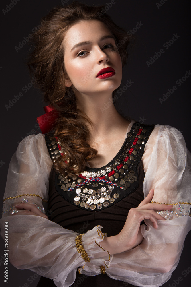 Beautiful Hair Photo Young Russian Girl Stock Photo 176940467 | Shutterstock