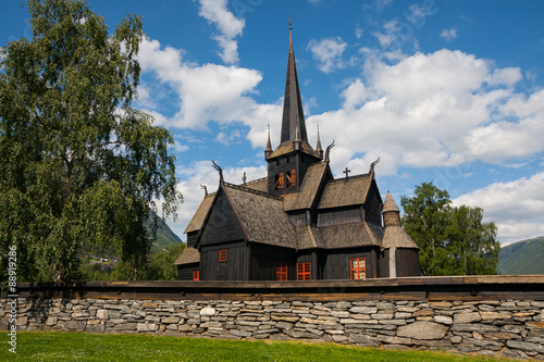 Obraz na płótnie stavkirke #3 w salonie