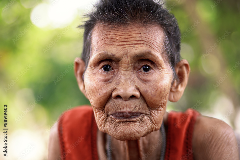 Old asian woman Old asian woman